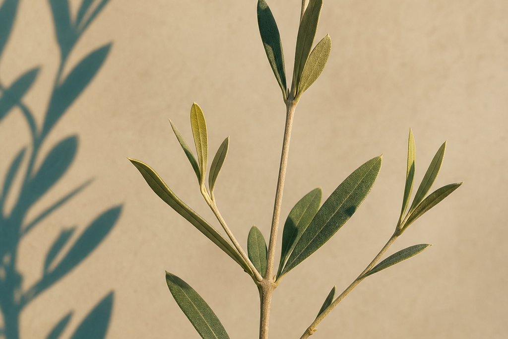 A young olive sapling — the Sprout phase
